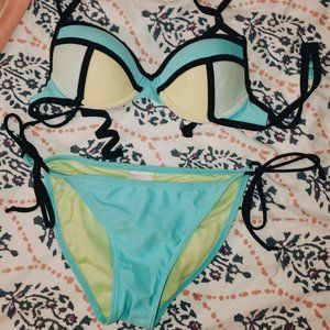 Xhilaration Push Up Bikini Set